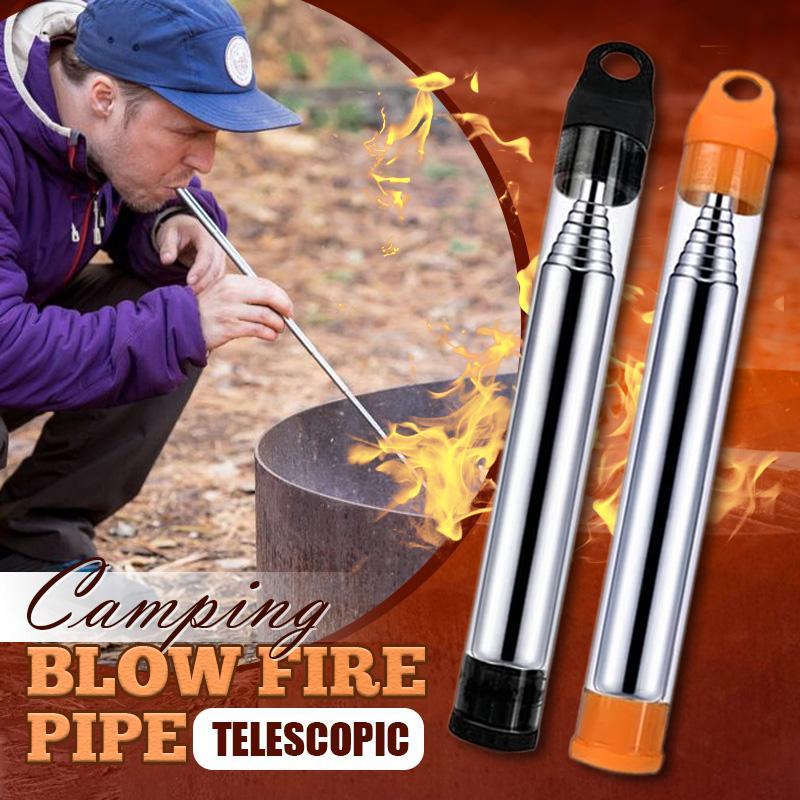 Blow Fire Tube Mouth Blowpipe