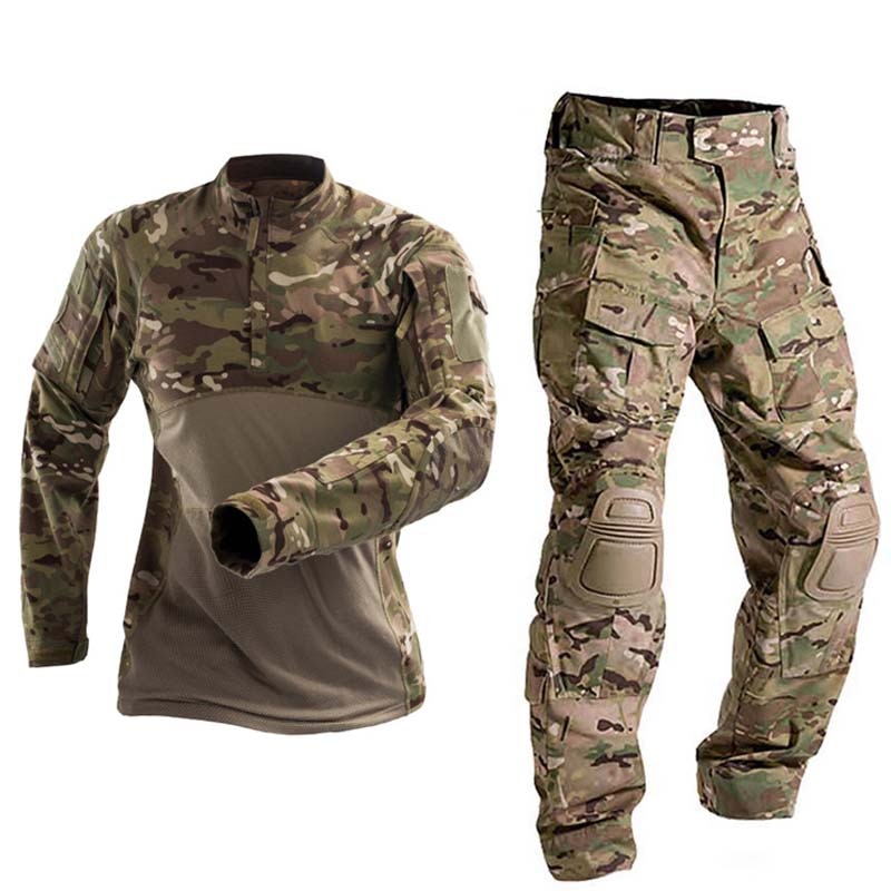 Men Military Tactical Combat Uniform